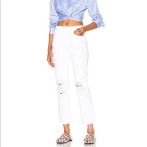 Alexander Wang Cult White Denim Size 26